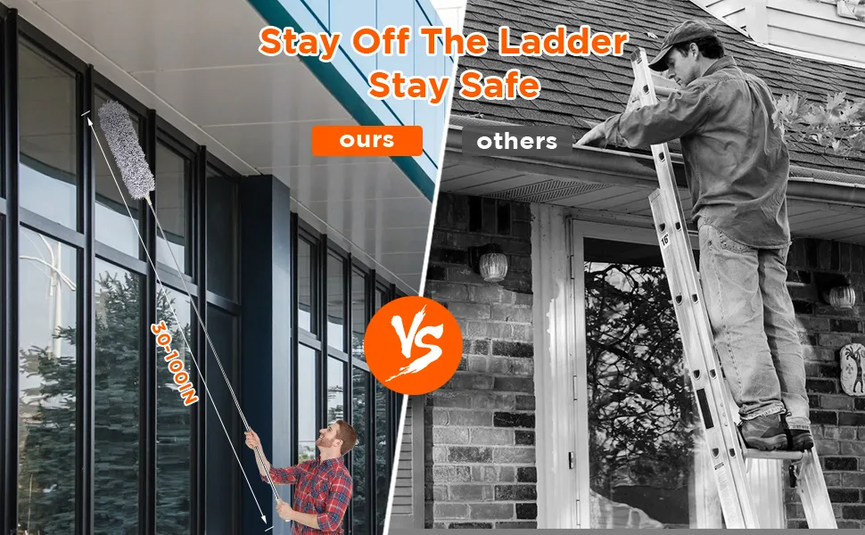 Flexible dusting head