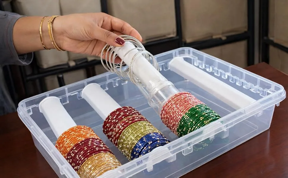 Organized jewelry storage