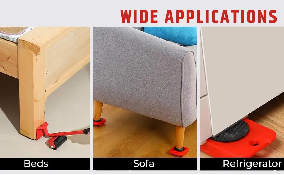 Supports various furniture