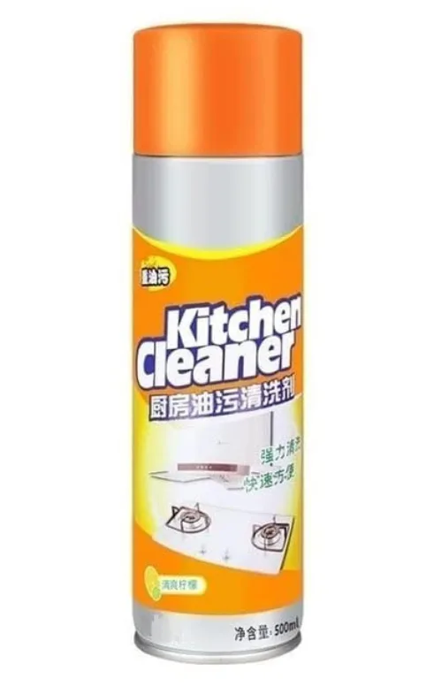 Kitchen Oil Stain Cleaner Spray – 500ml Heavy Duty Degreaser for Stove and Tiles