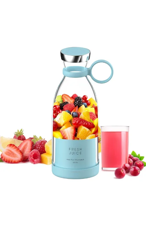 Portable electric mini fruit juicer 350 ml