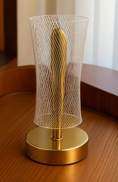 Touch sensor LED decorative lamp set 5 model mix random design (pack of 1}