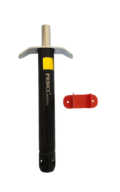 Prince Gas Lighter – Stainless Steel Spark Lighter with Wall Mount Holder