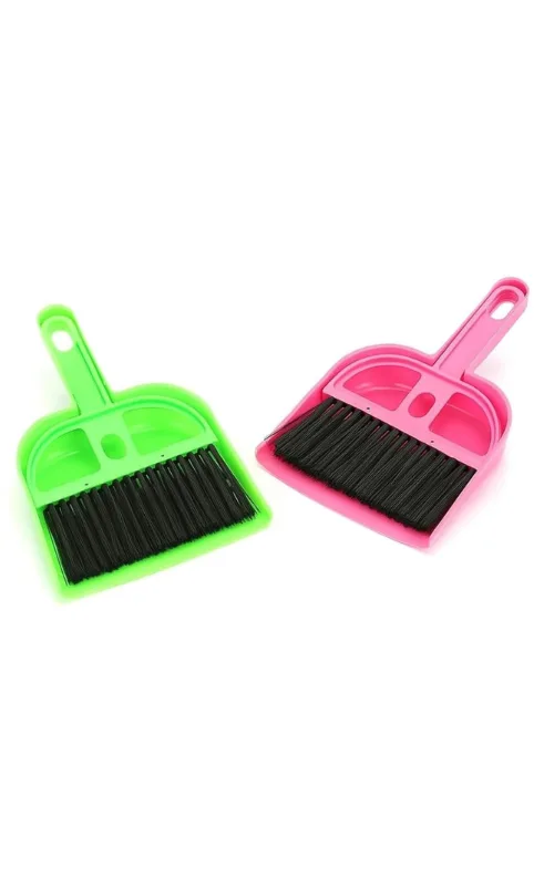 Mini Dustpan and Brush Set – Compact Cleaning Tool for Home and Office