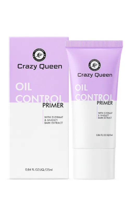 Crazy Queen Oil Control Primer – Matte Finish with Bark Extract
