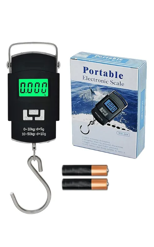 Portable Digital Hanging Weight Scale 50 Kg – Electronic Luggage Weighing Machine